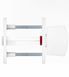 Щиток ABLOY LH001 wc_fin Round Фарба_біла Active 40мм наскрізь fe_jva Комплект, шток 5мм 44-9891 фото 3