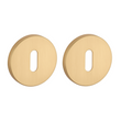 Накладка под OB R AT/ST 7мм матовая латунь GOLD SATIN
