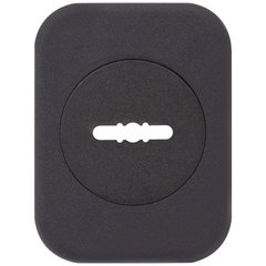 Декоративна накладка Protect під сувальдний ключ Black прямокутна, чорна 61049 фото
