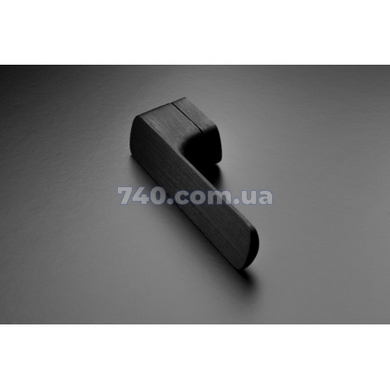 Дверная ручка M&T Minimal 2.0 147933 Cr-K черный брашированный 62184 фото
