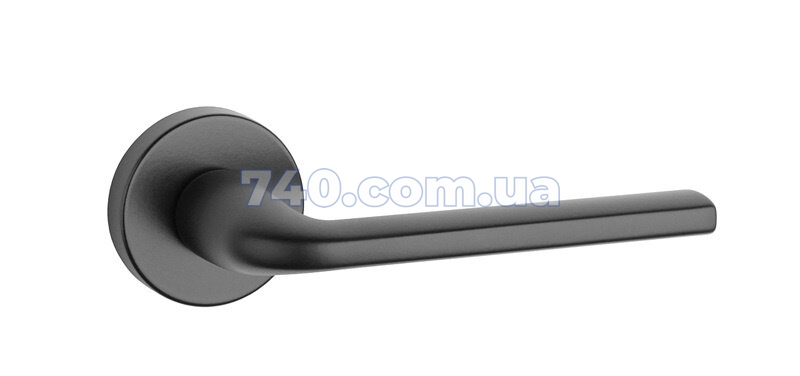 Дверна ручка APRILE Oleandro R N52 чорний матовий 40-00567016 фото