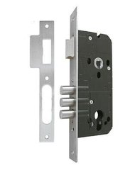 Дверной замок MUL-T-LOCK 1-WAY DIN 990 SS UNIV BS50мм 90мм SP
