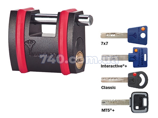 Навесной замок Mul-T-Lock sbne 10 Classic 40-0020027 фото