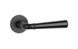 Дверна ручка APRILE Marigold R 7S AS чорний матовий (тонка розетка) 44-10113 фото 2