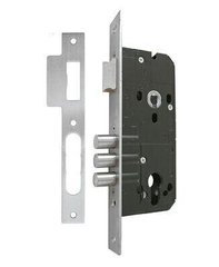 Дверной замок MUL-T-LOCK 1-WAY DIN 990 SS UNIV BS55мм 90мм SP