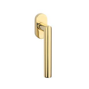 Ручка віконна STERK OVAL 1701 SH GOLD PVD полірована латунь 49-3247 фото