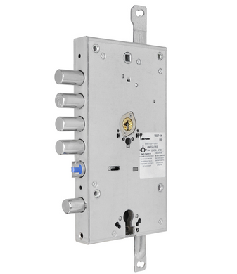 Замок врізний MUL-T-LOCK 3-WAY OMEGA+DIN OFMPB30328L CR UNIV BS65мм 85мм OMEGA_PRO VIP_CONTROL/3in1 1KEY+3KEY+1KEY+1KEY OMGP_BLACK+OMGP_GREEN+OMGP_YELLOW+OMGP_RED 93мм w/o_FP w/o_SP 49-4504 фото