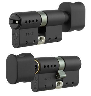 Циліндр MUL-T-LOCK DIN_KT XP 600/Interactive+ 90 BM 45x45T TO_BM CAM30 3KEY DND3D_BLUE_INS 264S+ 49-4466 фото
