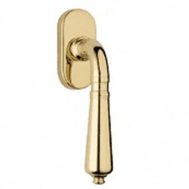 Ручка оконная Fadex Antik DK130. S01 - матовая латунь 43-00761102 фото
