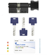 Циліндр MUL-T-LOCK DIN_KT XP 600/Interactive+ 90 BM 45x45T TO_BM CAM30 3KEY DND3D_BLUE_INS 264S+ 49-4466 фото 1