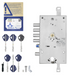 Замок врізний MUL-T-LOCK 3-WAY OMEGA+DIN OFMPB30328L CR UNIV BS65мм 85мм OMEGA_PRO VIP_CONTROL/3in1 1KEY+3KEY+1KEY+1KEY OMGP_BLACK+OMGP_GREEN+OMGP_YELLOW+OMGP_RED 93мм w/o_FP w/o_SP 49-4504 фото 1