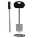 Бланк ключа KEYLINE MOTTURA(I) 18MOP 80мм D-BIT BRA 29.5мм MT-9PG 5MT9P KL2_P 49-1978 фото 2