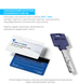 Циліндр MUL-T-LOCK DIN_KT XP 600/Interactive+ 90 BM 45x45T TO_BM CAM30 3KEY DND3D_BLUE_INS 264S+ 49-4466 фото 8