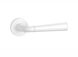 Дверна ручка APRILE Marigold R 7S AS білий (тонка розетка) 44-10114 фото 2